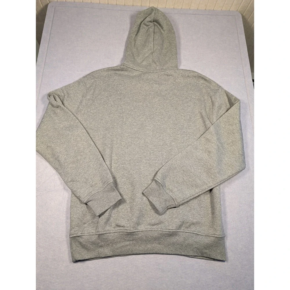 Jordan Hoodie Mens Medium Gray Brooklyn Fleece Jumpman Logo DQ7466-091 NWT